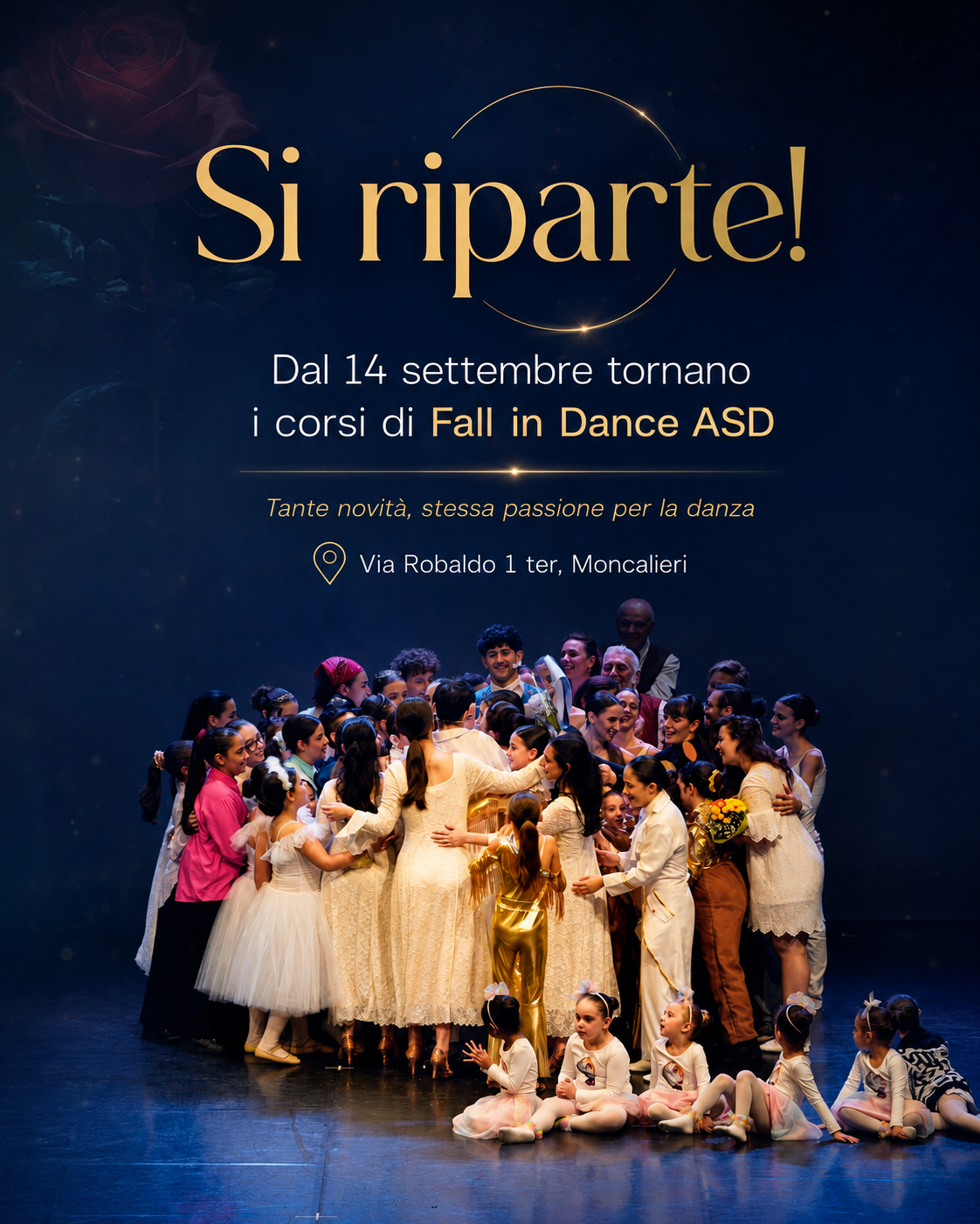 New! Si riparte! Dal 14 settembre tornano i corsi di Fall in Dance ASD